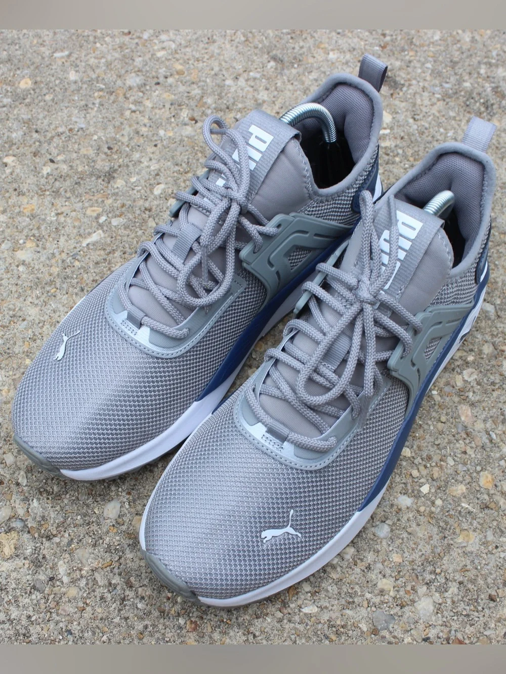 Puma Pacer 23 Tech Overload Grey Shoes Sz 10